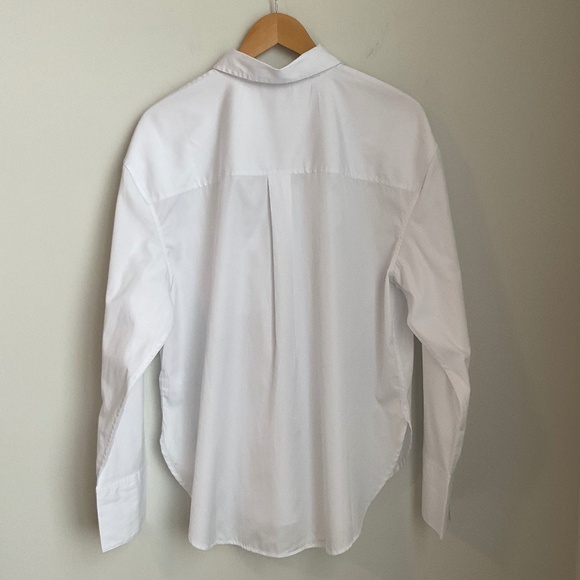 NWT Madewell White Relaxed Button-Up Shirt SZ Various - Picture 6 of 16